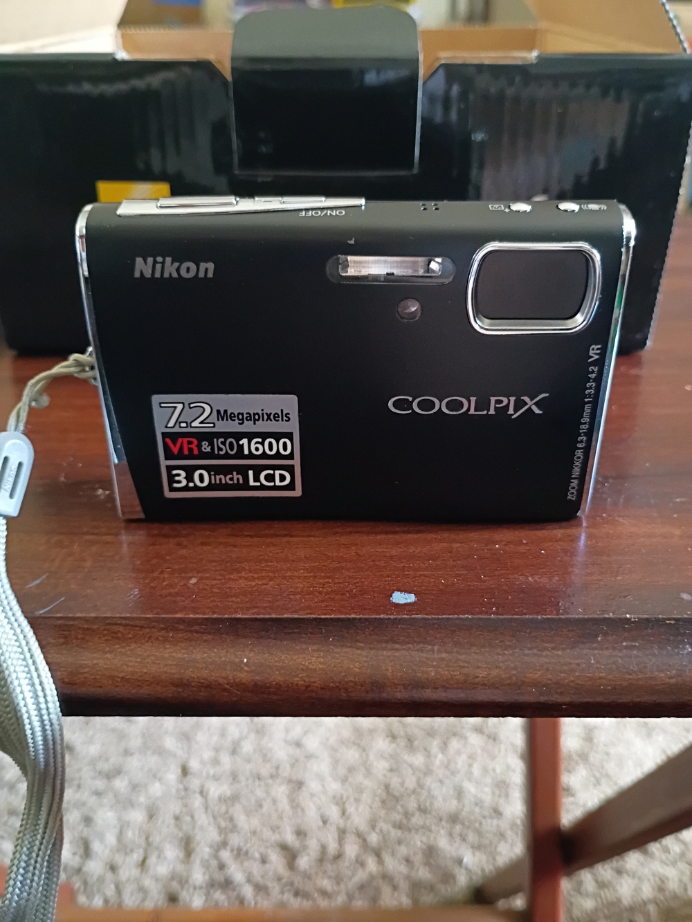 Nikon COOLPIX S50 Compact Digital Camera - Black